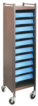 Standard Horizontal Cabinet Chart Rack